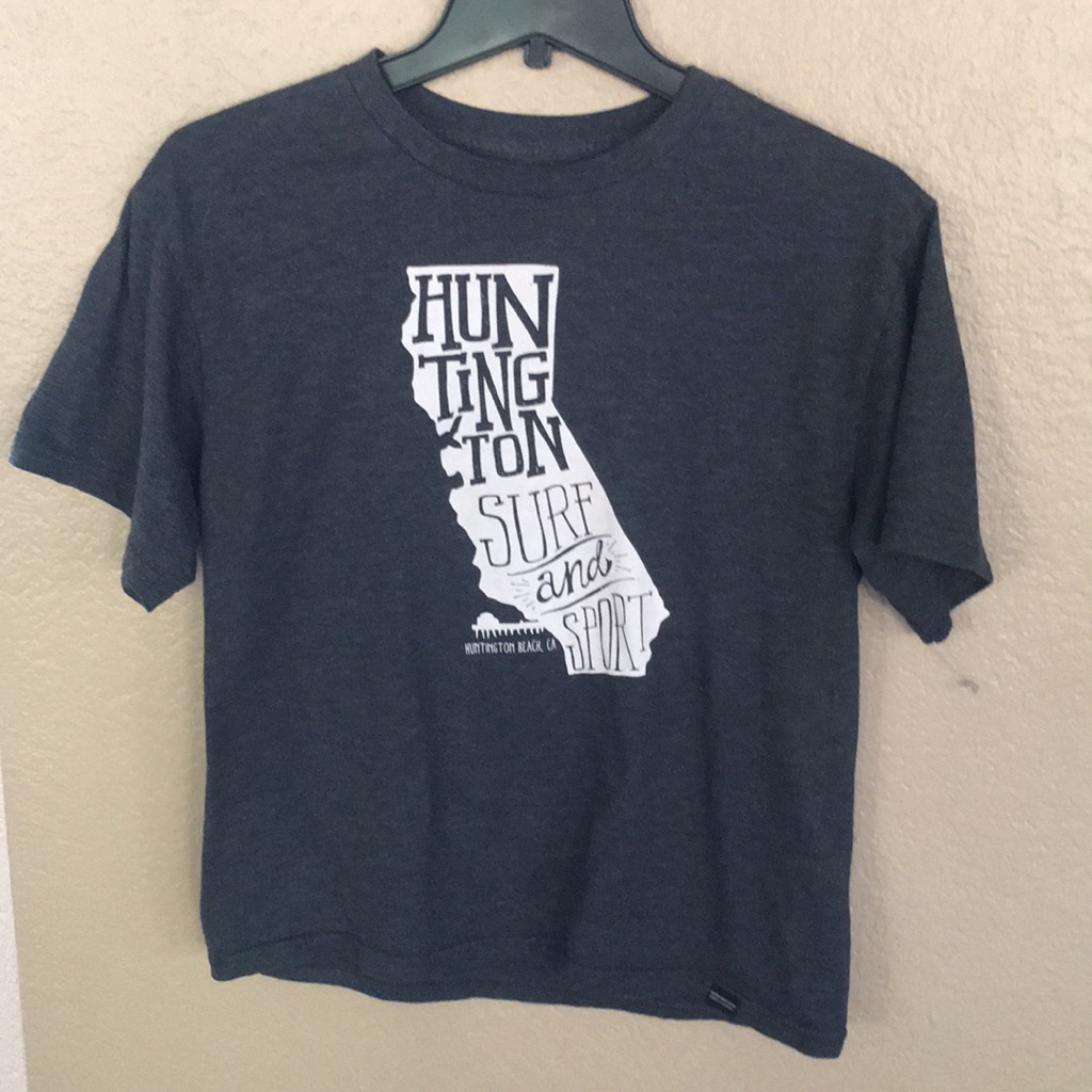 New Dark Gray Tshirt Surf And Sport